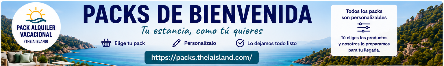 Packs de bienvenida personalizables de Pack Alquiler Vacacional